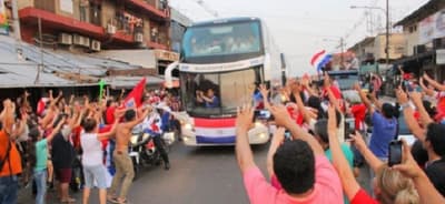 Recorrido del bus de la selección hacia el Defensores del Chaco: ¿A qué hora sale?