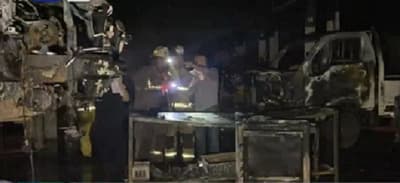 Incendio en concesionaria de Asunción afecta autos de lujo