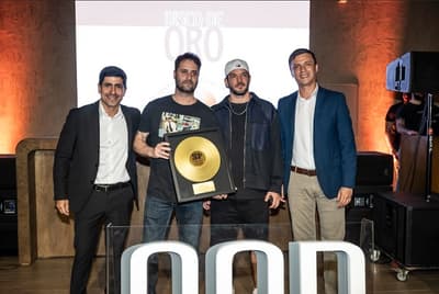 Sociedad de Gestión Fonográfica premia las canciones más escuchadas del año