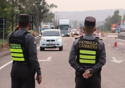 Balance navideño: 25 vehículos demorados en controles camineros