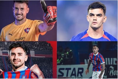 Cerro Porteño y su lista de extranjeros