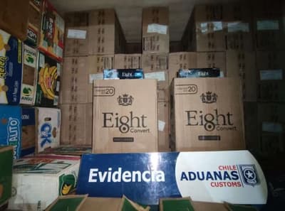 Eight duplica contrabando a Chile mientras Paraguay no actúa