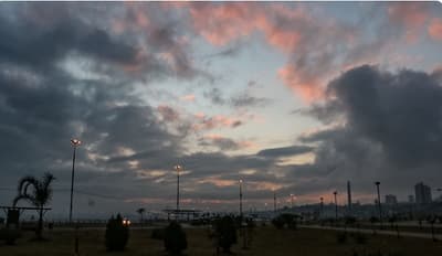 Jueves cálido e inestable con posibles lluvias y tormentas en varias regiones del país