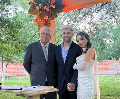 Julio Enciso se casó antes de unirse a la Albirroja