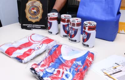 Cocaína en vasos de Cerro iba rumbo a Arabia Saudita