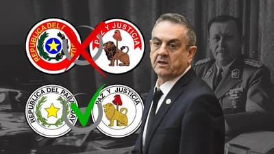 Diputados insisten con símbolos stronistas