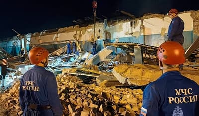 Explosión en fábrica rusa deja 20 muertos y 134 heridos