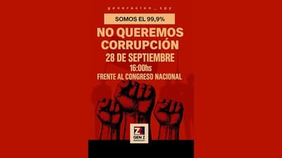 Policía refuerza vigilancia ante protesta de GEN Z Paraguay