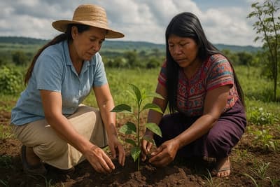 Día de las Mujeres Rurales: La tecnología ancestral y la tierra
