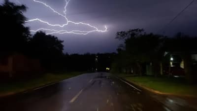 Meteorología prevé lluvias y tormentas para el fin de semana