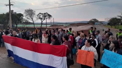Nueva manifestación por el agua en Cordillera: exigen medidas urgentes