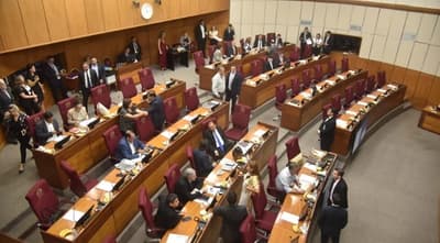 Senado posterga el estudio de la reforma de la Caja Fiscal