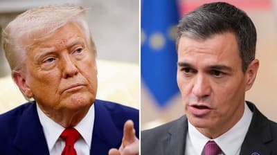 Trump anuncia que cortará el comercio con España