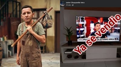Chaqueñito vende sus cosas tras expulsión del Senado