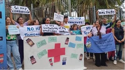 En Día de la Salud, denuncian crisis por falta de insumos