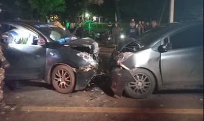 Cuatro heridos tras choque en J. A. Saldívar