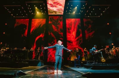 Ricardo Montaner visita a fan tras show en Asunción