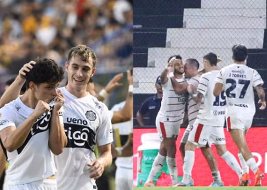 Olimpia venció a Guaraní y Cerro remontó ante Libertad