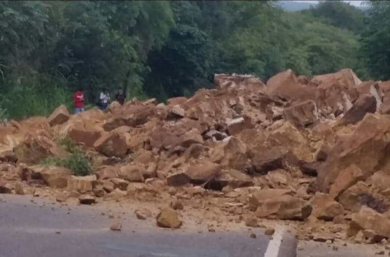 Temen nuevo deslizamiento en cerro Caacupé