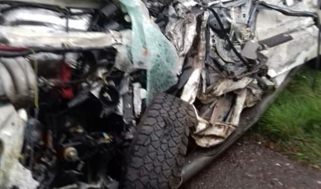 Fatal accidente en Caacupé