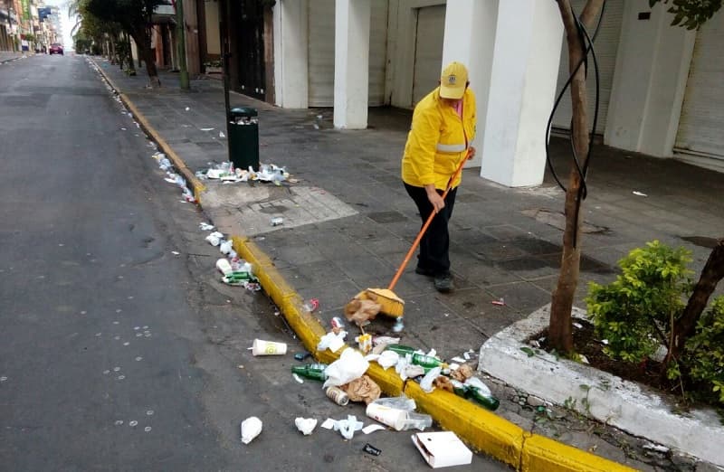 Más de 66 toneladas de basura en fiestas patrias