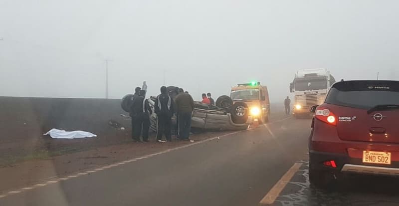 Fatal accidente ocurrió esta mañana en Alto Paraná