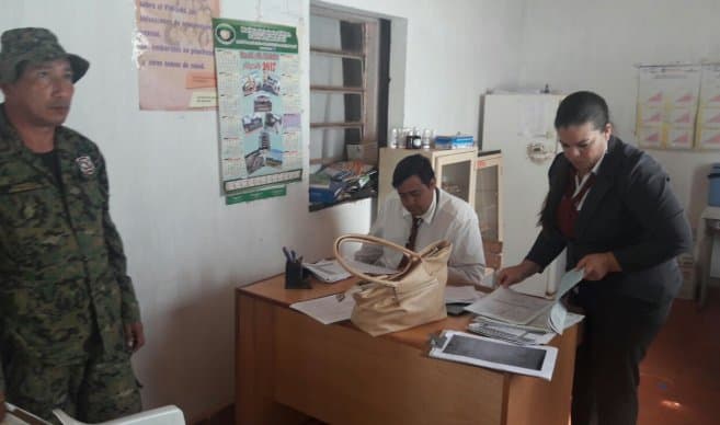 Puesto de Salud es allanado por supuesto abuso