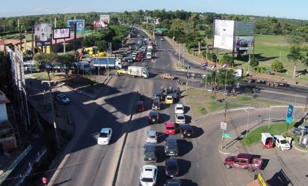 Caos vehicular en zona del nuevo viaducto