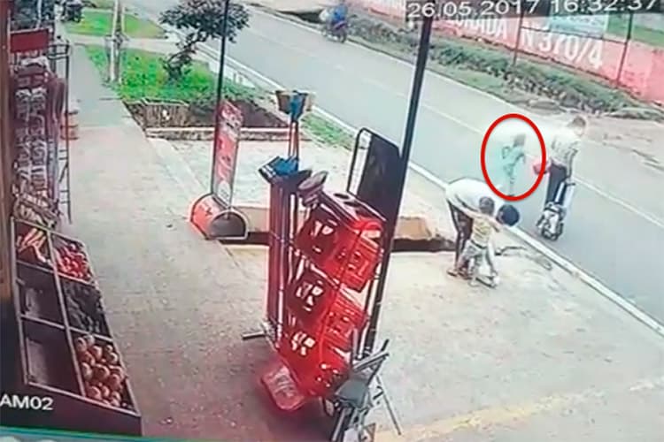 Menor atropellada necesita ayuda