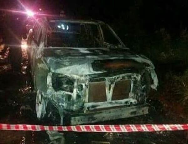 Macabro: Hallan dos cuerpos calcinados y decapitados en Pedro Juan