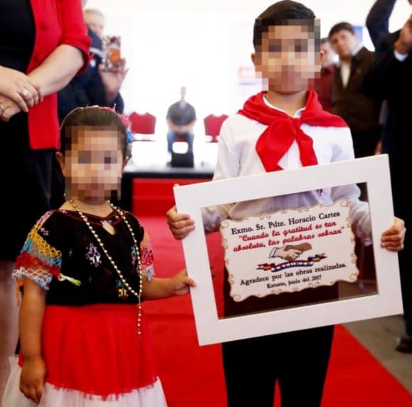 Secretaría pide evitar uso de niños en actos políticos