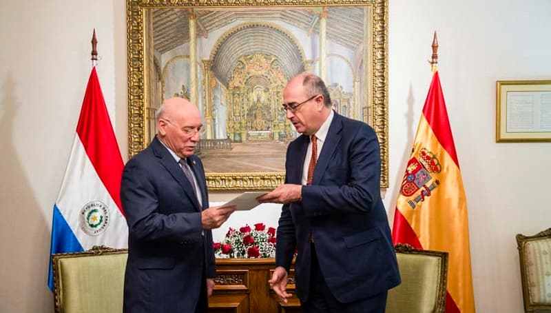 Embajador español ratifica buenas relaciones con Paraguay