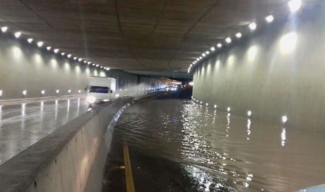 ¿Qué falló? Se inundó el superviaducto