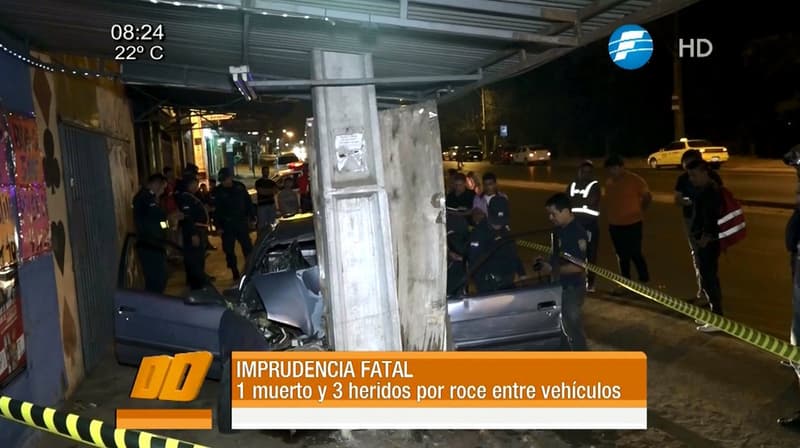 Un fallecido y varios heridos en accidente