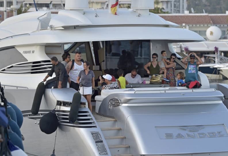 Cristiano Ronaldo sufre momentos desagradables en sus vacaciones