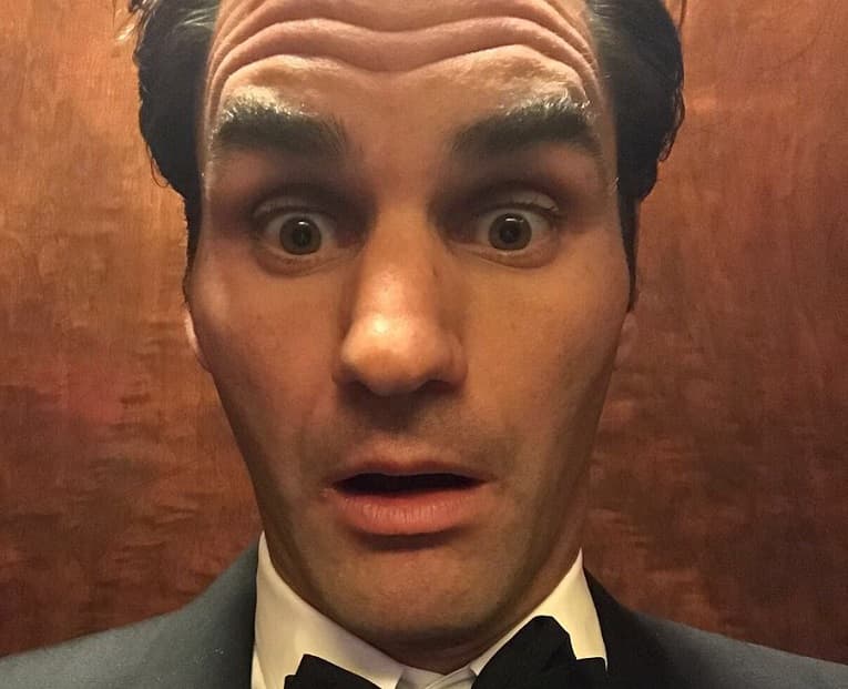 Federer confiesa haber estado muy ebrio