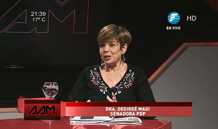 Desirée cuenta el porqué estalló contra Cartes