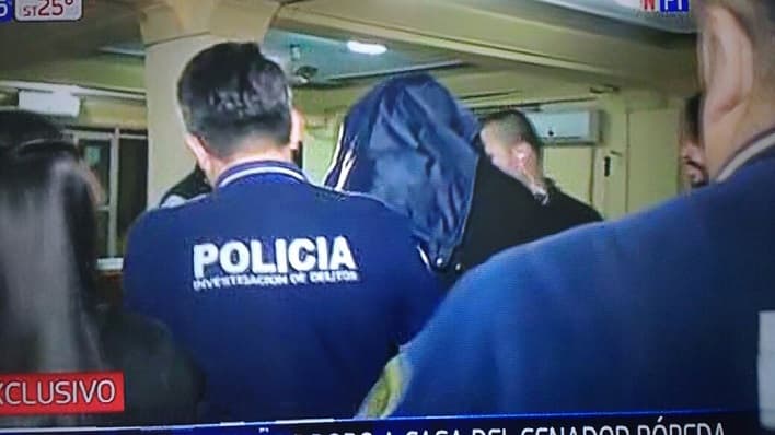Aprehenden a sospechoso de asaltar casa de senador
