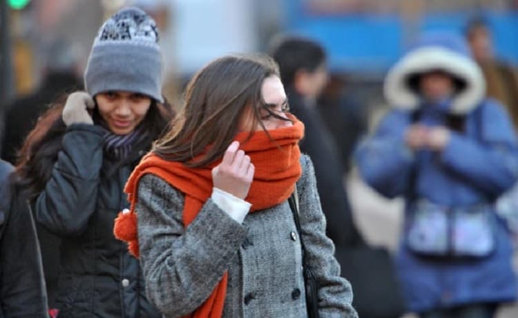 Anuncian frío polar para gran parte del territorio