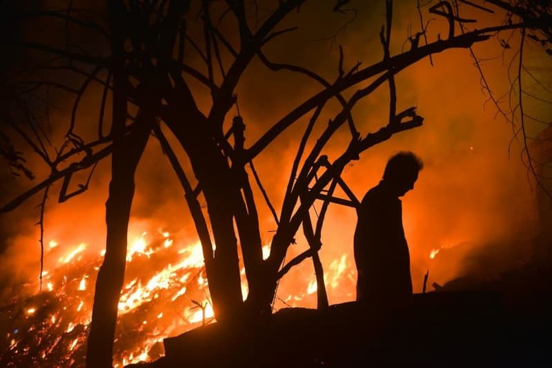 Supuesta separación por drogas acaba en incendio
