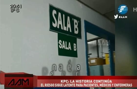 Nulo cuidado en Hospital Central