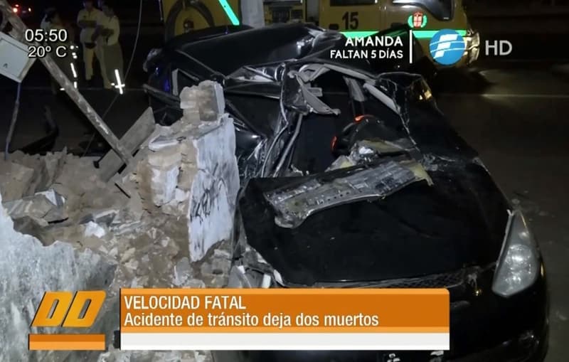 Dos jóvenes perdieron la vida en accidente
