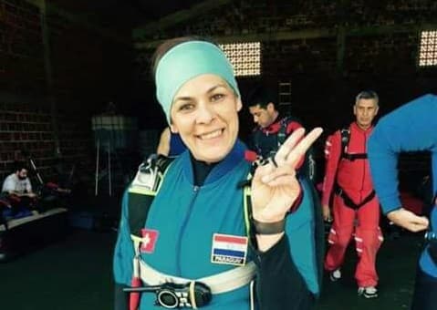 Fatal salto por fallo de paracaídas