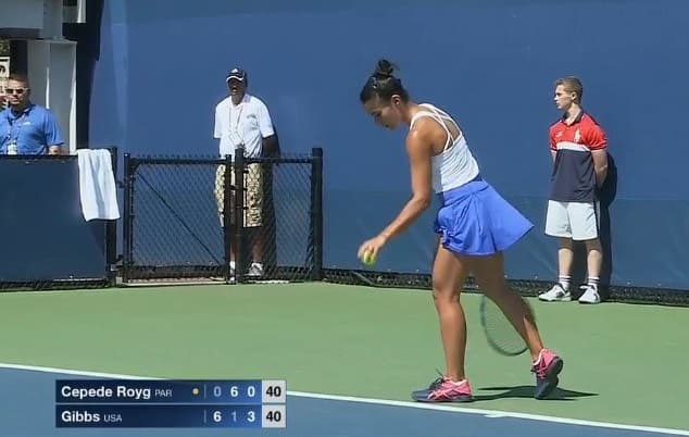 Verónica Cepede cae en primera ronda del US Open