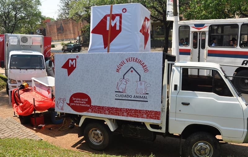 Colorado Añetete presenta clínica móvil para mascotas