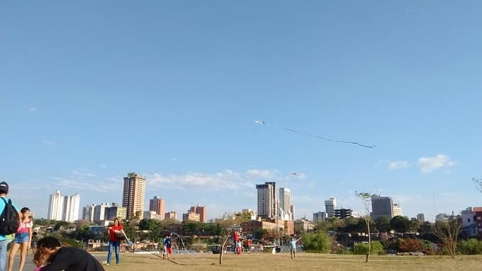 Reviven antigua tradición con pandorgas