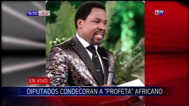 Distinguen a pastor nigeriano