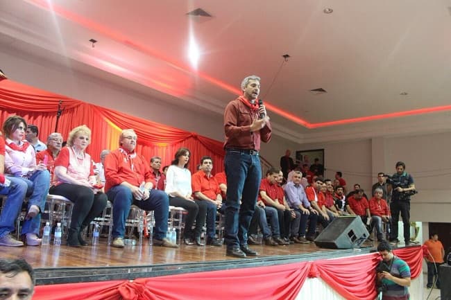 Colorado Añetete presenta candidatos para Alto Paraná