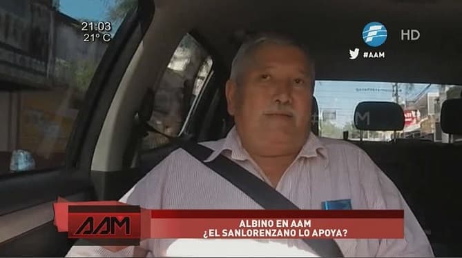 Albino Ferrer: “La gente no ve las cosas buenas”