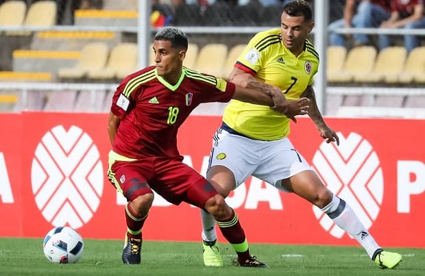 Colombia saca un empate de visita